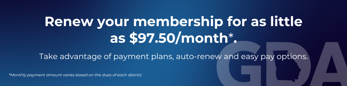 Monthly Payments available - Membership Page Header